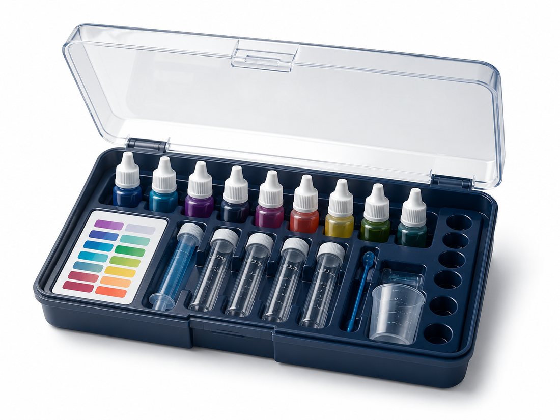 Kit de test KH, Ca y Mg